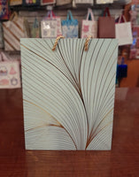 Gift bag Solid w/gold 7*9"fts32691