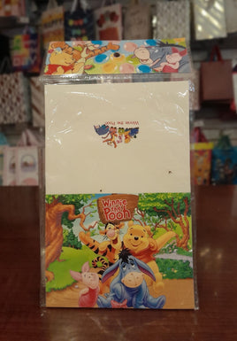 Party Invitation Cards 8pc Pooh  ft3654