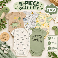 Onesies 5pk Asst fts40313