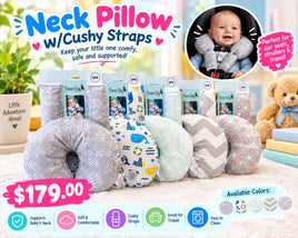 Neck Pillow w/Cushy Straps FTS32134