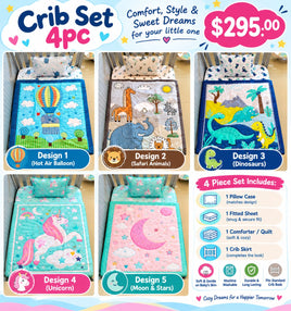 Crib Set 4pc fts40517