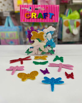 Stationery Art Bugs w/Glitter FTS13057