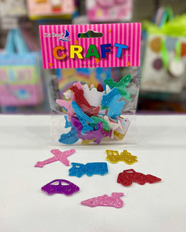 Stationery Arr Planes w/Glitter FTS13053