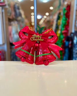 Christmas wall double bell 10*8" fts15626