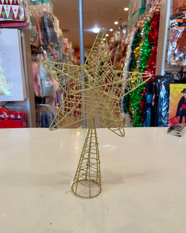 Christmas tree top wired star fts15628