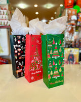 Christmas wine bag fts15642