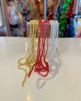 Christmas beads on string fts15624