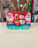 Christmas serving tray Rect med fts15698