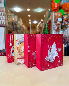 Christmas gift bag 10*12"fts32488