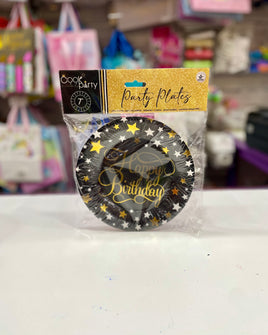 Happy Birthday Plates 7" 10pk fts20089