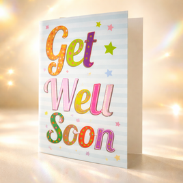 Greeting Card Get Well Soon ace417