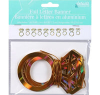 Foil Letter Banner