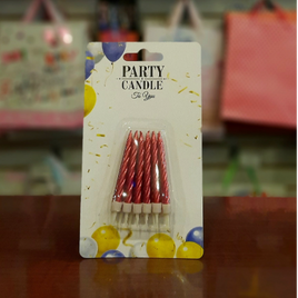 Party Candle Stick-Solid Color FTS19618