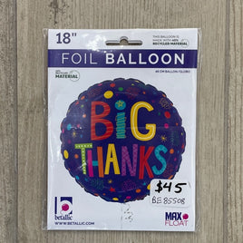 Balloon Thanks Big Std BE85508