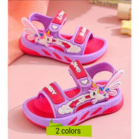 Playful Cartoon Themed Sandals fts40423