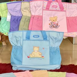 Diaper Bag w/Mesh/Applique FTS32011