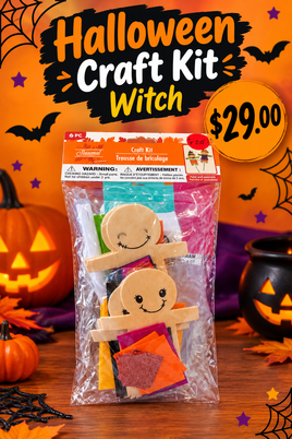 Halloween Craft Kit Witch #68443
