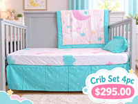 Crib Set 4pc fts40517