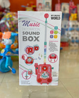 Toy Microphone Sound Box Pink