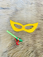 Party Toy Paper Mask & Flute