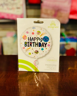 Balloon Bday Smiling Gal BE81260