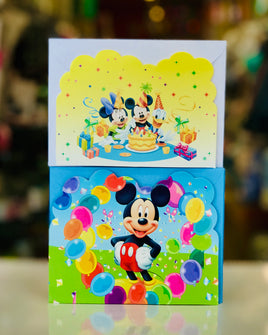 Party Invitation 8pc Mickey