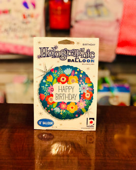 Balloon Bday Halogram be81320