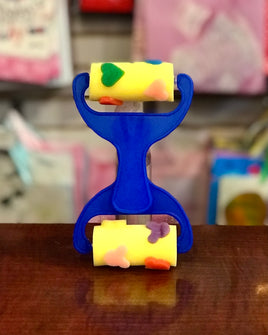 Craft Wide Roller w/design 2pk FTS13347