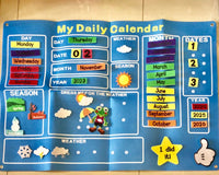 Kids My Daily Calendar Mat FTS32466