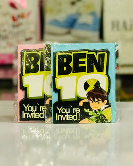 Party Invitation 8pc Ben-10