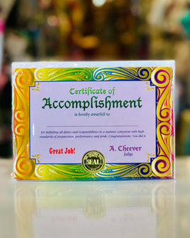 Certificate Star Accomplishment BPSCG081