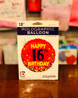 Ballon 16th Birthday BE81111