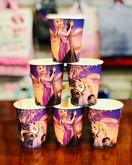 Party Cups Tangled 6pk
