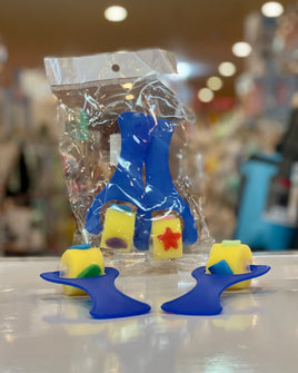 Craft Wide Roller w/design 2pk FTS13346