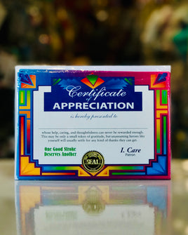 Certificate Star Appreciation BPSCG086