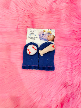 GB Boys Rattlin Toe Socks 1 Pr GB09023