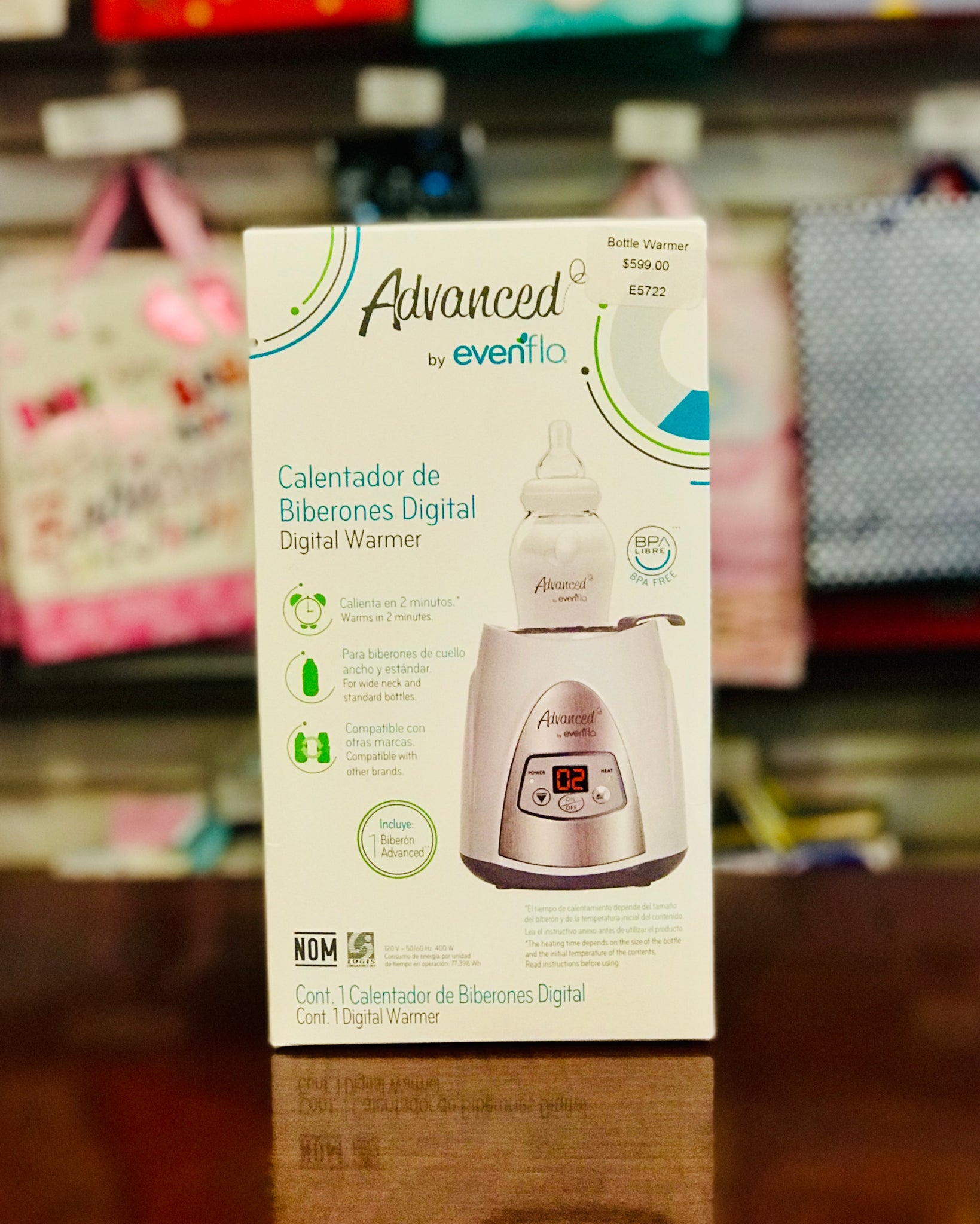 evenflo bottle warmer Bottle Warmer Digital E5722| Twinkle Star Baby & Party Store