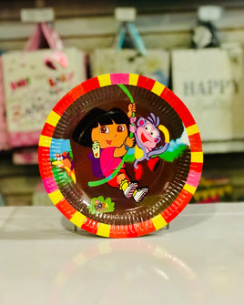 Party Plates 6pk Dora