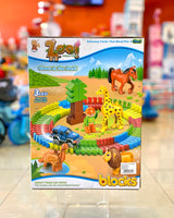 Toy Blocks Zoo Animal World