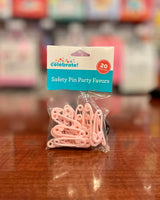 Token Safety pins 20ct Pink