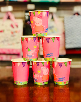 Party Cups P'Pig 6pk