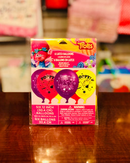 Trolls Balloons-Latex 6ct AM111828