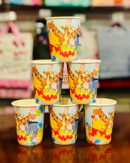 Party Cups Pooh 6pk