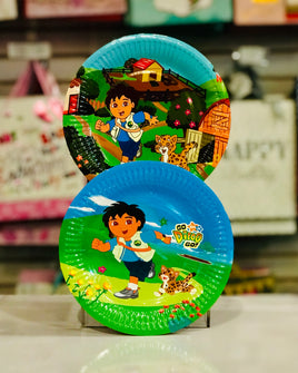 Party Tea Plates 6pk Diego