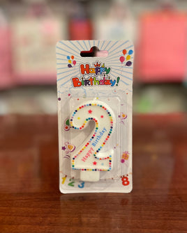 Bday Candle Dot #2 fts19865-2