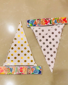 Cone Banner Polkadot