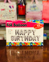 Party Foil Balloon HBday 17"