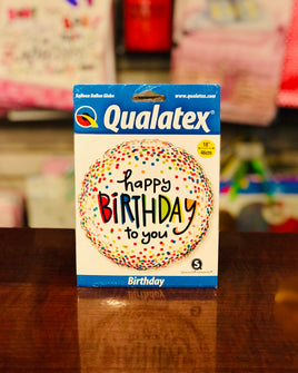 Balloon Bday Sprinkled BE81356