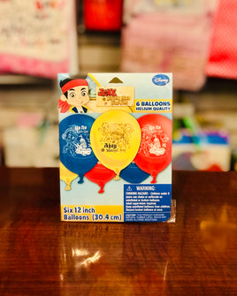 Balloon Jake & Nethe 6pk AM111288