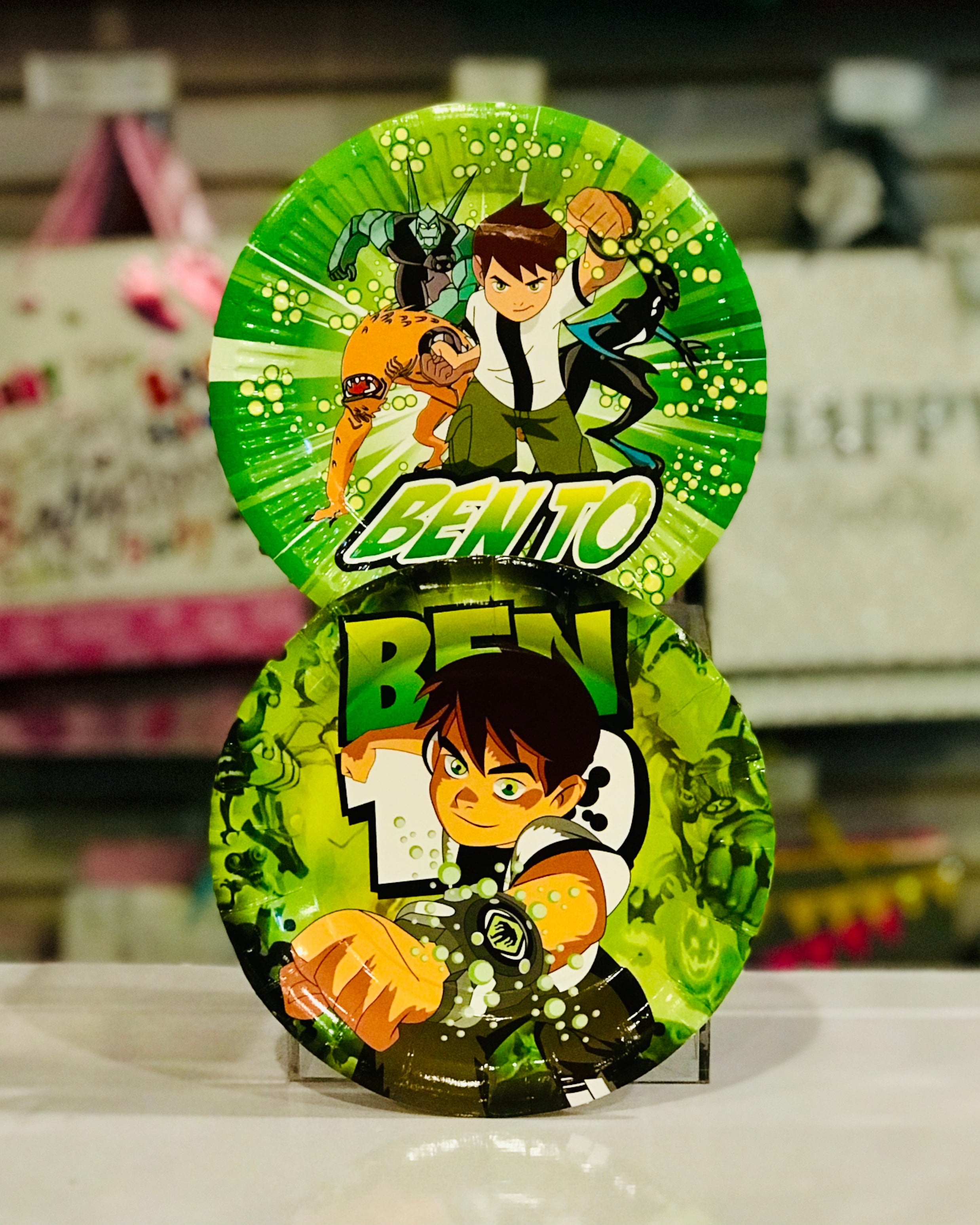 Party Tea Plates 6pk Ben10 ft946| Twinkle Star Baby \u0026 Party Store, image size:2476x3095